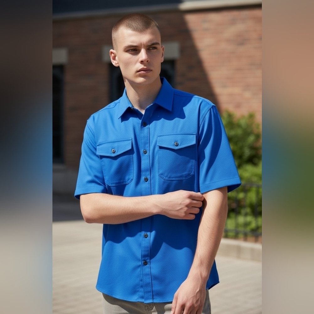 Columbia Men’s Size 2XL Omni-Wick Advanced Evaporation Outdoors Button Up Shirt